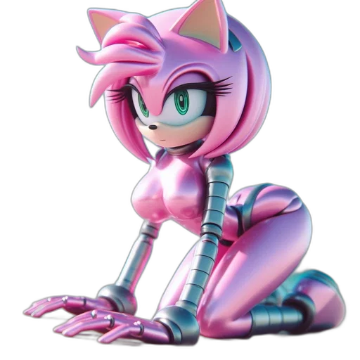 robot, animal, creature, 3d render transparent PNG cut-out