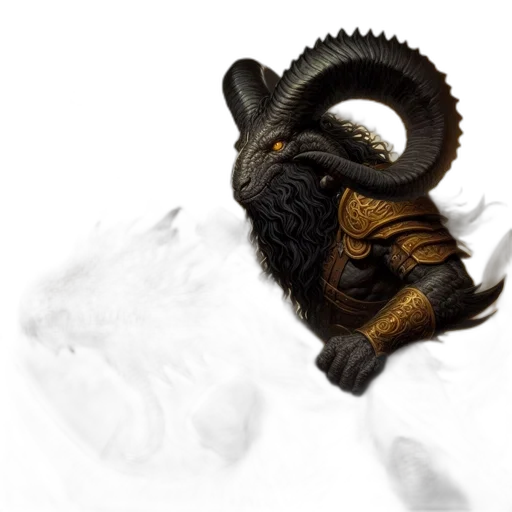 dragon, mask, creature, staff transparent PNG cut-out