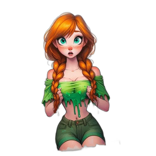 dress, staff, fantasy art, pixel art transparent PNG cut-out