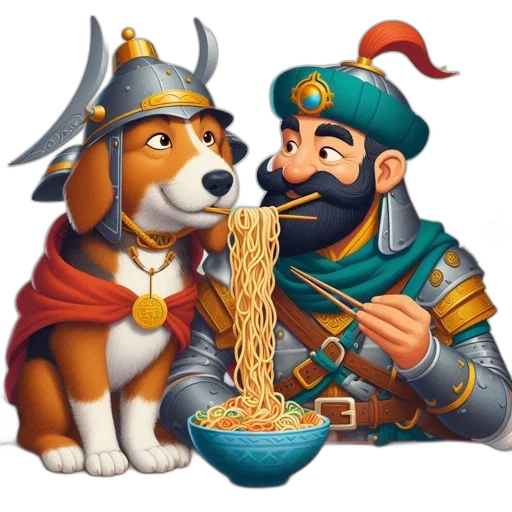 food, staff, animal, crown transparent PNG cut-out