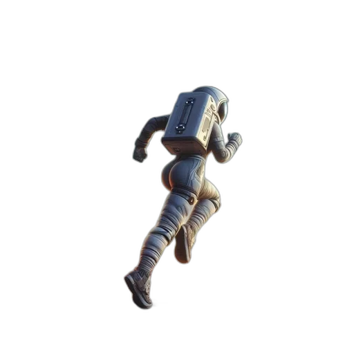 robot, weapon, creature, staff transparent PNG cut-out