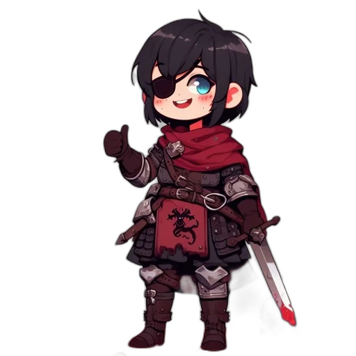weapon, sword, staff, dragon transparent PNG cut-out