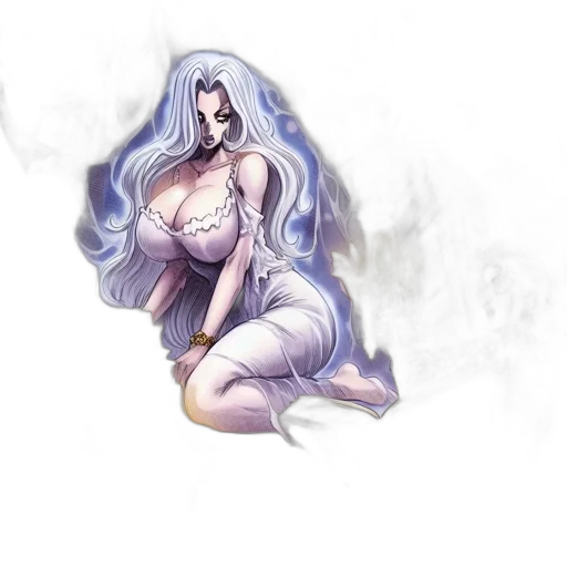 dress, staff, fantasy art, concept art transparent PNG cut-out