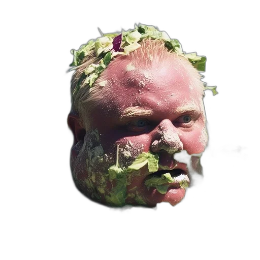face, creature, mask, food transparent PNG cut-out