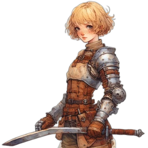 sword, weapon, staff, fantasy art transparent PNG cut-out