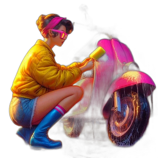 jacket, car, umbrella, weapon transparent PNG cut-out