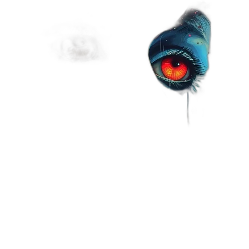mask, creature, face, robot transparent PNG cut-out