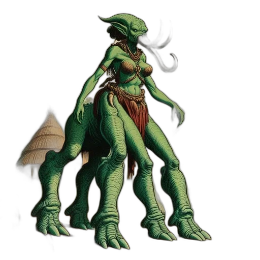 creature, staff, dragon, concept art transparent PNG cut-out
