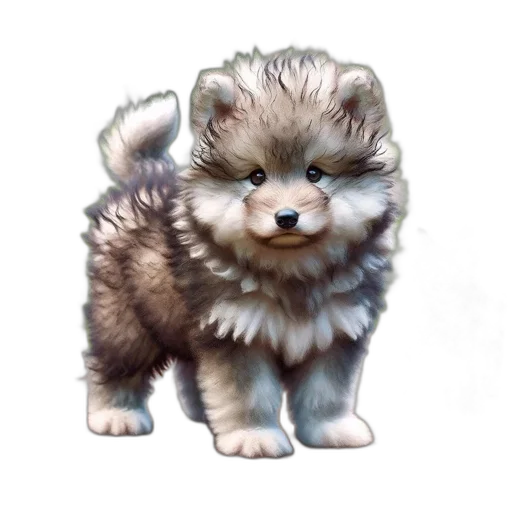 animal, creature, staff, photorealistic transparent PNG cut-out