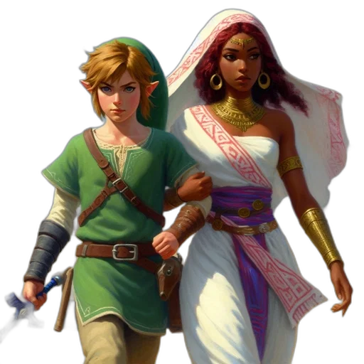 concept art, fantasy art, pixel art, 3d render transparent PNG cut-out