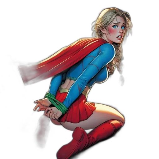 comic book art, concept art, cartoon, fantasy art transparent PNG cut-out