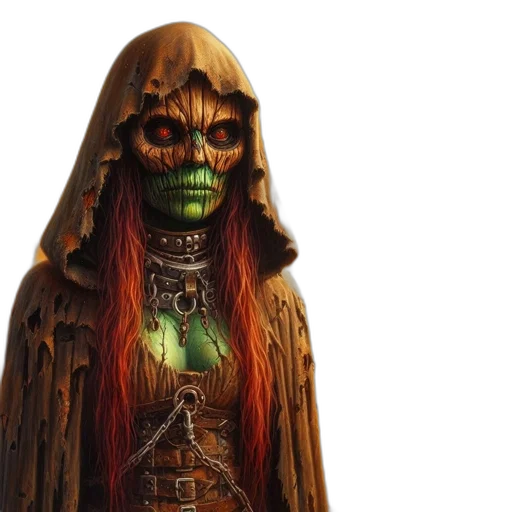 mask, concept art, fantasy art, figure transparent PNG cut-out