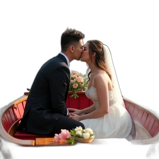 dress, photorealistic, 3d render, couple transparent PNG cut-out