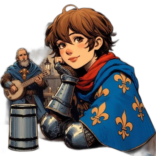 sword, weapon, jacket, face transparent PNG cut-out