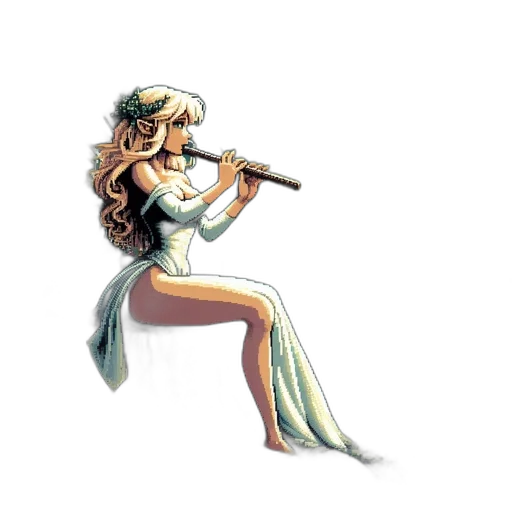 staff, dress, weapon, concept art transparent PNG cut-out