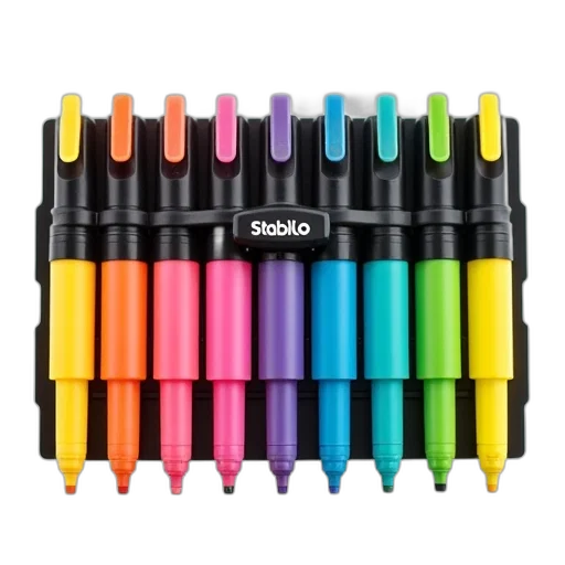 umbrella, neon, colorful, set transparent PNG cut-out