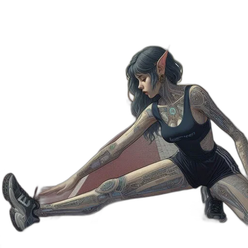 robot, creature, concept art, fantasy art transparent PNG cut-out
