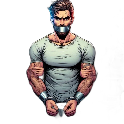 comic book art, concept art, cartoon, pixel art transparent PNG cut-out