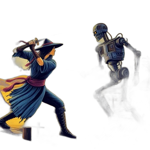 robot, mask, concept art, fantasy art transparent PNG cut-out