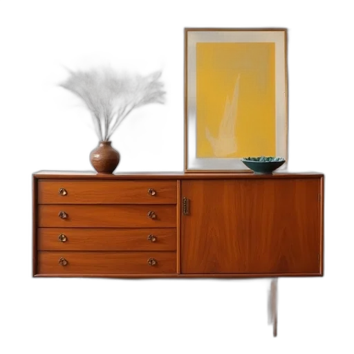 furniture, photorealistic, earth tones, golden transparent PNG cut-out
