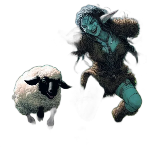 creature, animal, concept art, fantasy art transparent PNG cut-out
