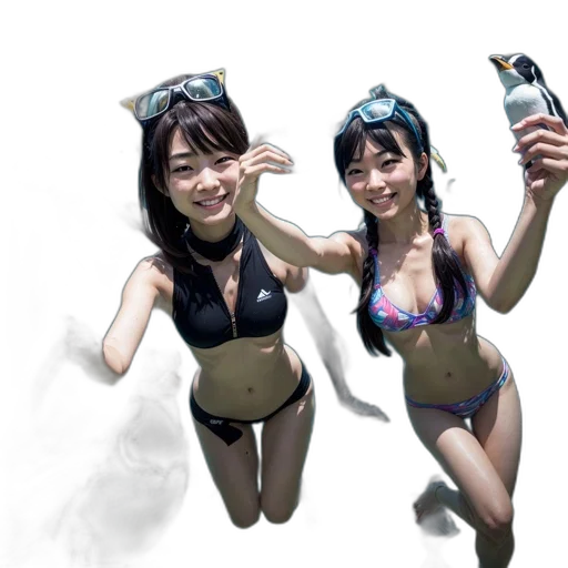 staff, robot, bottle, photorealistic transparent PNG cut-out