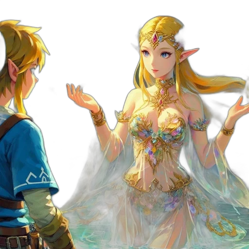 concept art, fantasy art, pixel art, 3d render transparent PNG cut-out