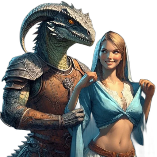 dragon, fantasy art, concept art, comic book art transparent PNG cut-out