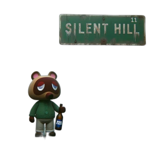 concept art, 3d render, pixel art, city street transparent PNG cut-out