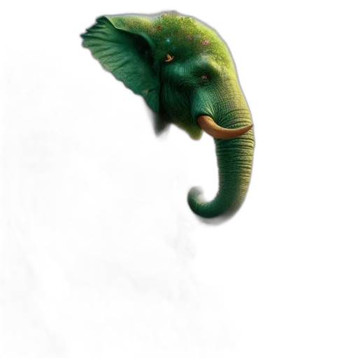 dragon, creature, animal, staff transparent PNG cut-out