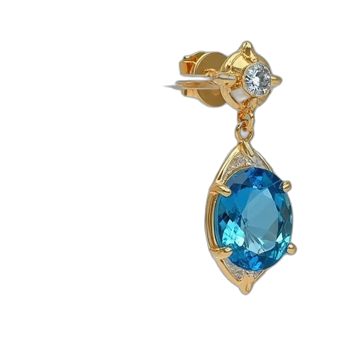 jewelry, crown, 3d render, blue transparent PNG cut-out