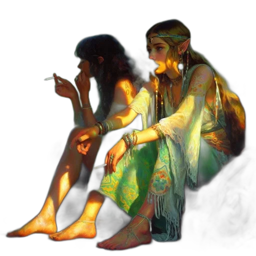 concept art, fantasy art, pixel art, watercolor transparent PNG cut-out