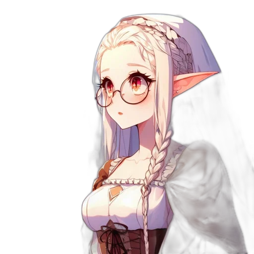 dress, staff, dragon, face transparent PNG cut-out