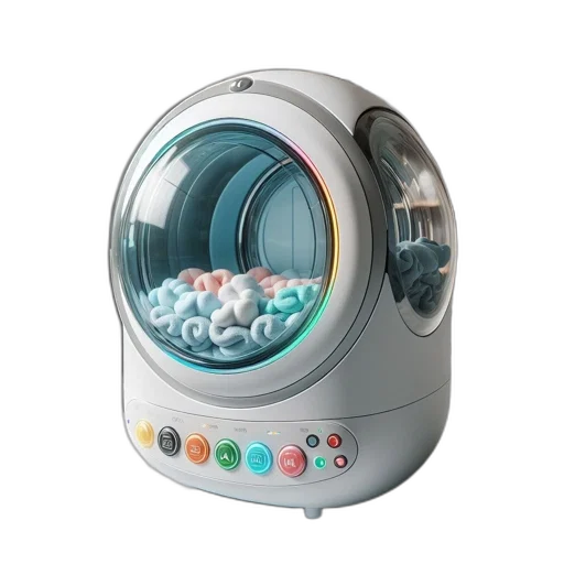 robot, 3d render, outer space, underwater transparent PNG cut-out