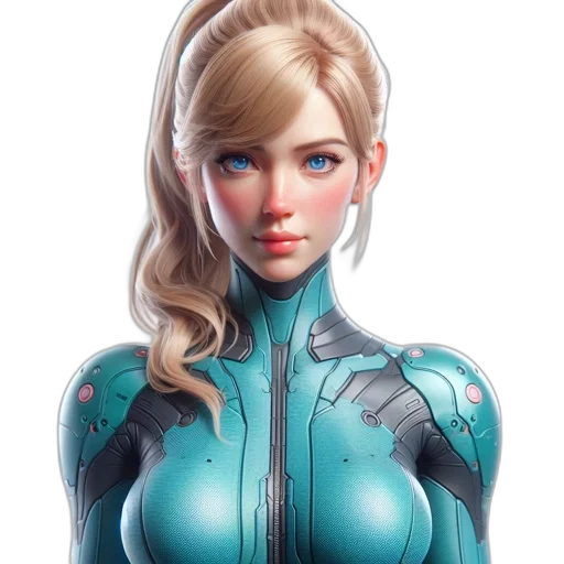 robot, face, dress, concept art transparent PNG cut-out