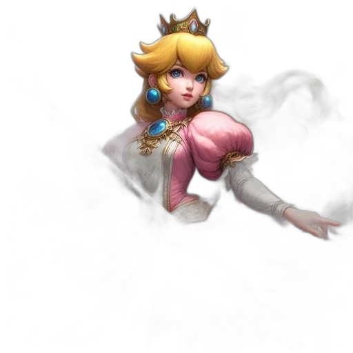 crown, staff, weapon, dress transparent PNG cut-out