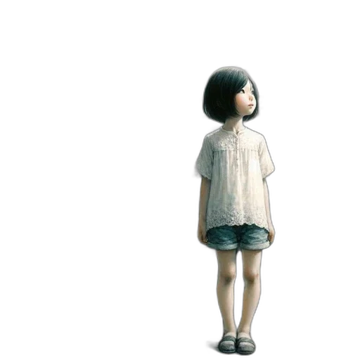 dress, robot, face, creature transparent PNG cut-out