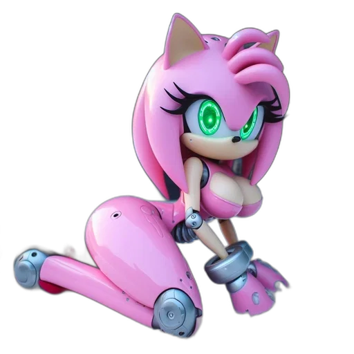 robot, weapon, 3d render, concept art transparent PNG cut-out