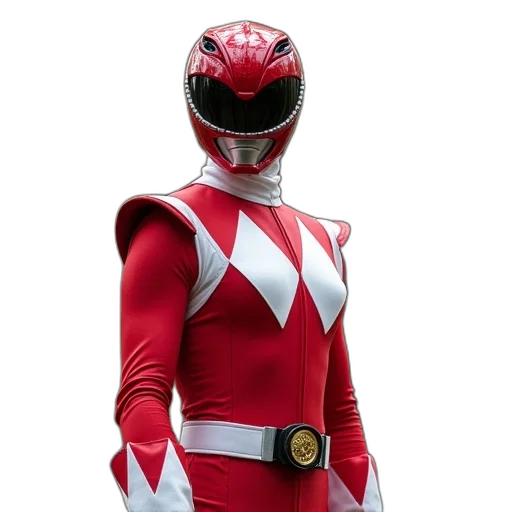 jacket, robot, red, power transparent PNG cut-out