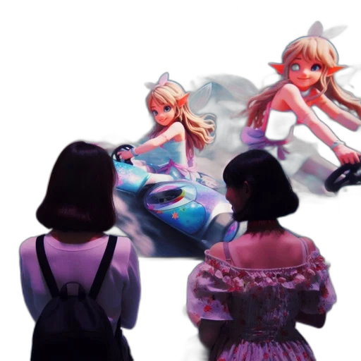 dress, crown, robot, concept art transparent PNG cut-out