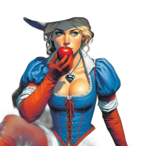 comic book art, fantasy art, concept art, photorealistic transparent PNG cut-out