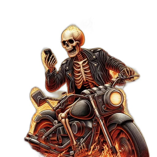 jacket, car, comic book art, concept art transparent PNG cut-out