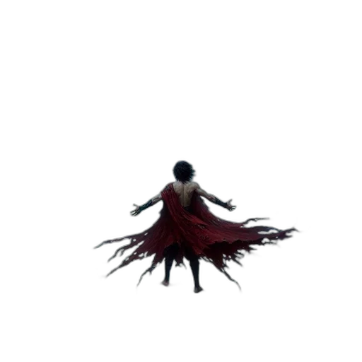 dress, creature, hair, crown transparent PNG cut-out