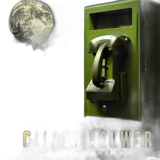 3d render, poster, promotes, caller transparent PNG cut-out
