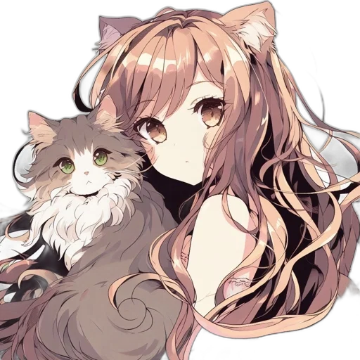 animal, staff, creature, anime transparent PNG cut-out