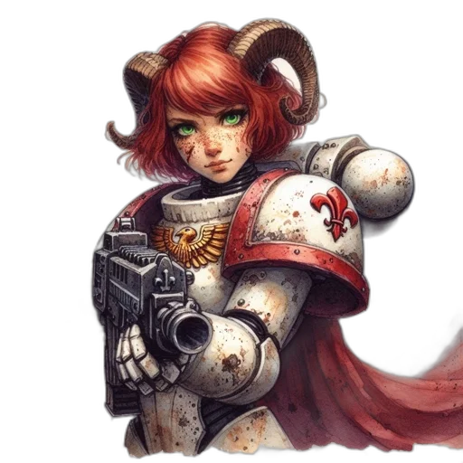 weapon, staff, robot, fantasy art transparent PNG cut-out