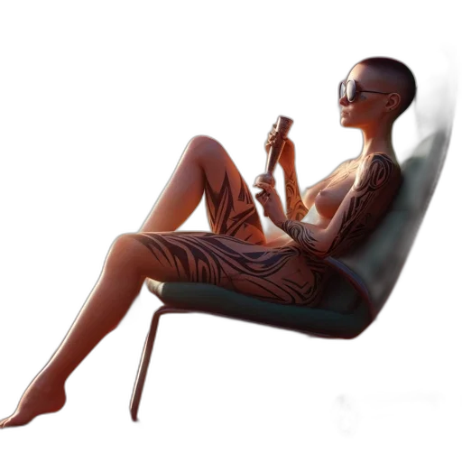 furniture, robot, dress, staff transparent PNG cut-out