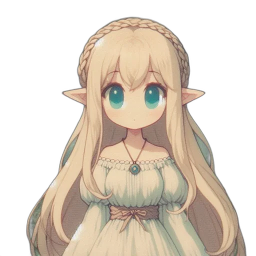 dress, staff, face, dragon transparent PNG cut-out