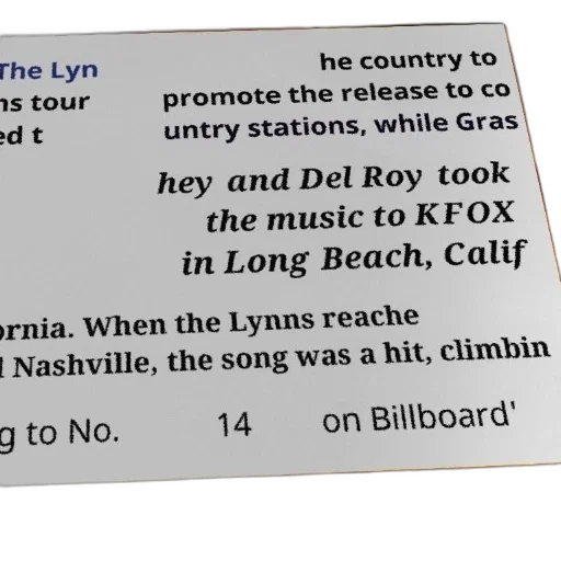 lynns, tour, country, promote transparent PNG cut-out