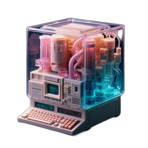 robot, furniture, creature, building transparent PNG cut-out